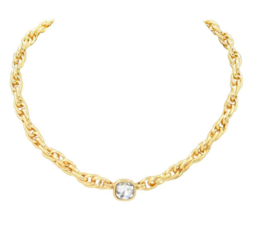 Johnny's Twisted Crystal Necklace