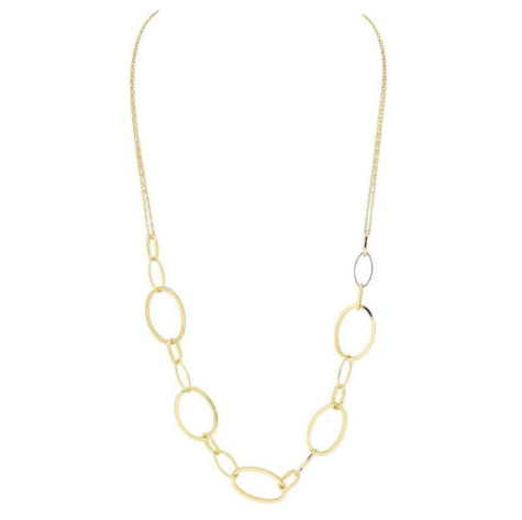 Taking Center Stage Oval Link Necklace
