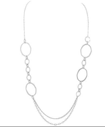 Maura's Oval Long Link Necklace