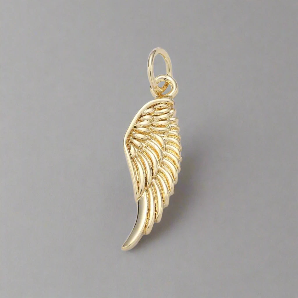 Dainty Angel Wing Charm
