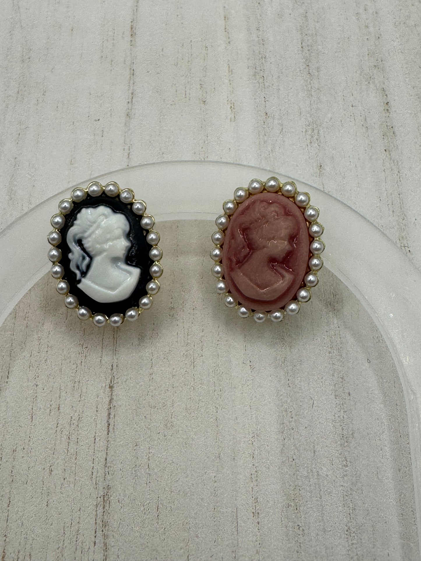 *PREORDER* Eloise Cameo Post Back Earrings