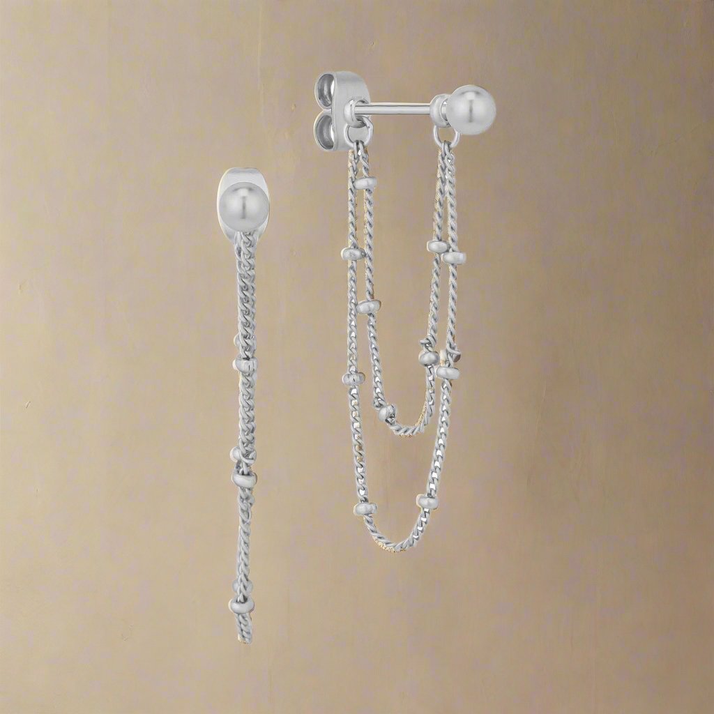 Ray Convertible Chain Earrings