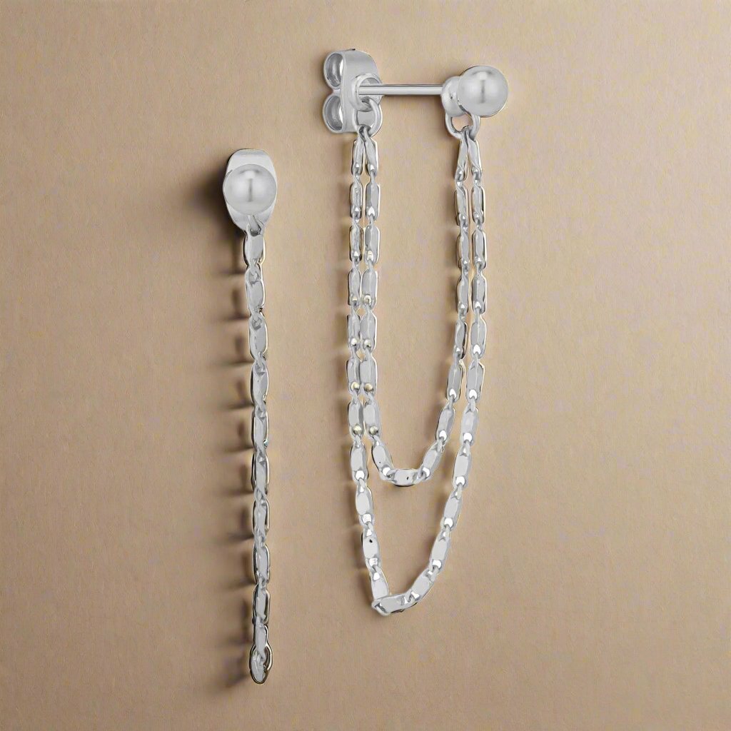 Jay Convertible Chain Earrings