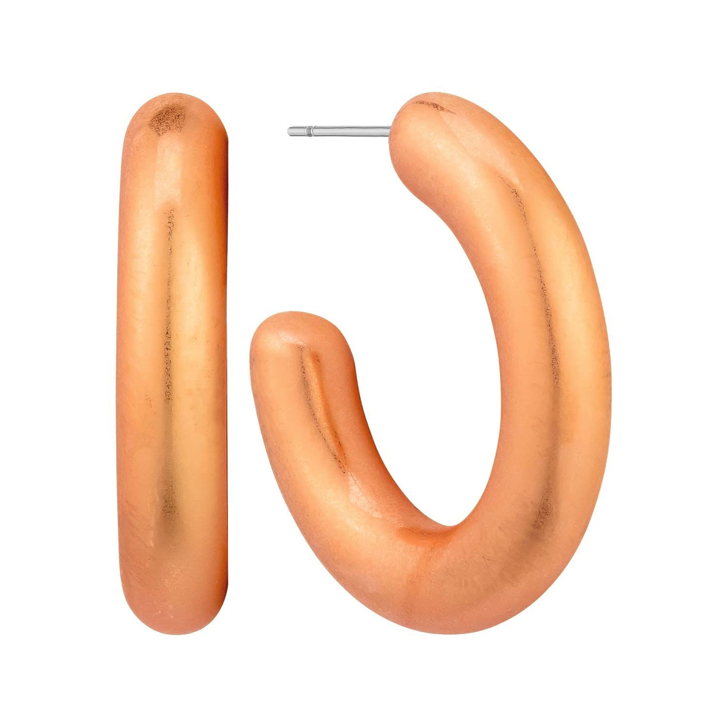 Betty Lightweight Hollow Hoop Earrings