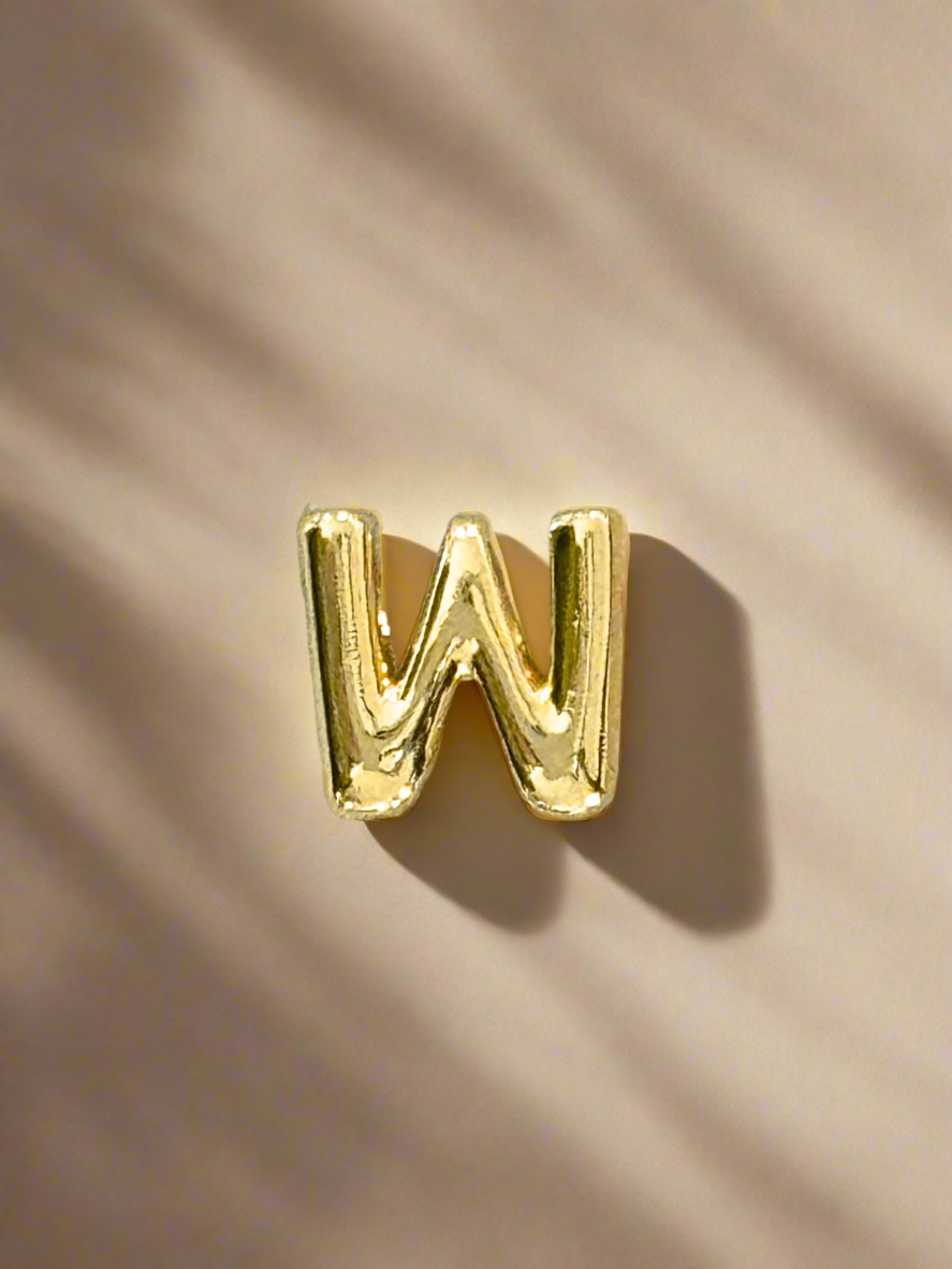 Elegance Gold Initial Threader Charm