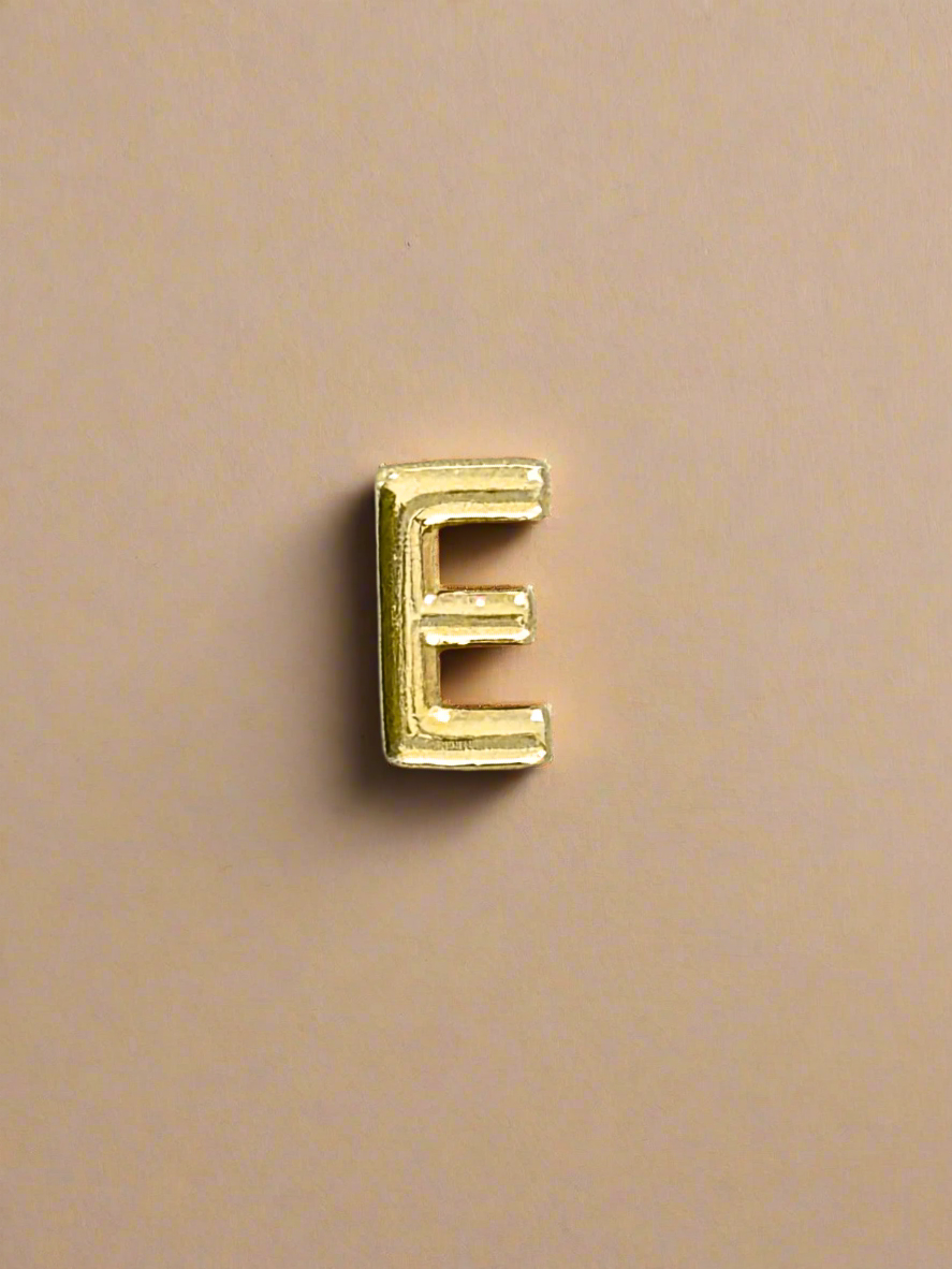 Elegance Gold Initial Threader Charm