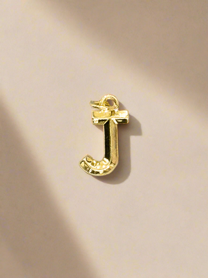 Classic Gold Initial Charm