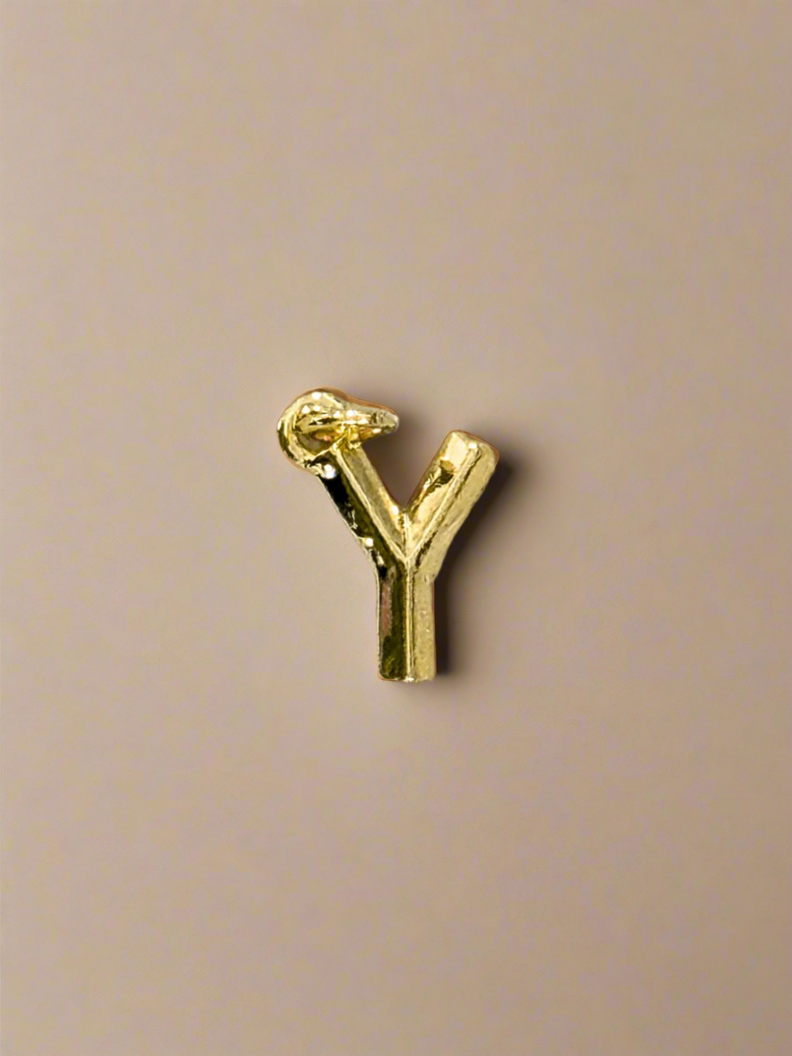 Classic Gold Initial Charm