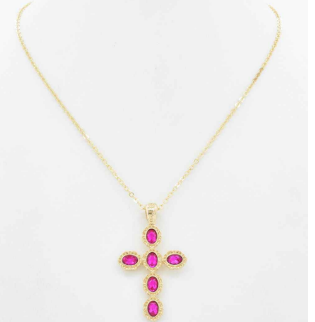 Tiffani's Cross of Dreams Necklace