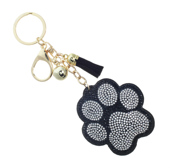 Rhinestone Crystal Cushion Bag Charm