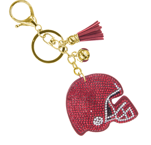 Rhinestone Crystal Cushion Bag Charm