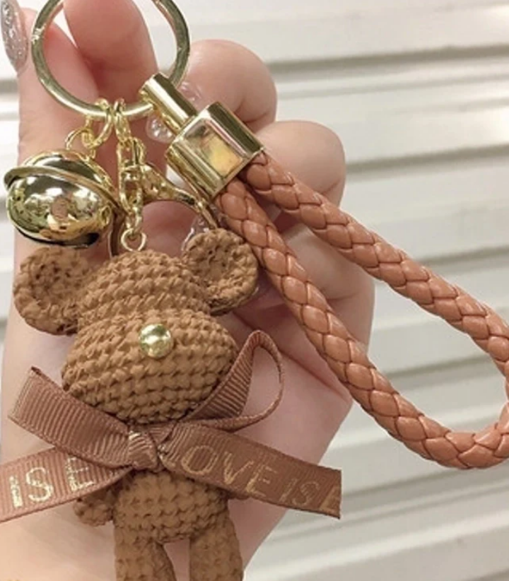 *Preorder* Teddy Bear Resin Bag Charm
