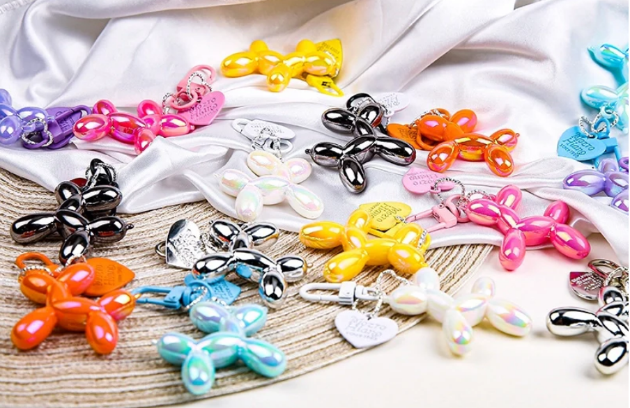 Love Balloon Dog Bag Charm