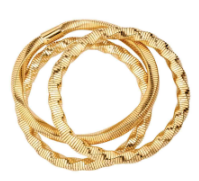 Trio with a Twist Stretch Bracelet