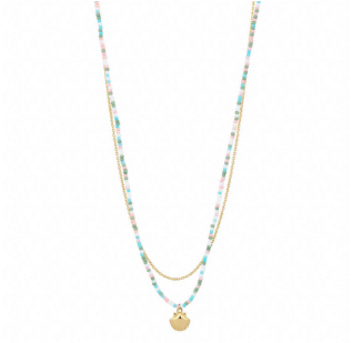 Carol's Seashell by the Seashore Layered Necklace