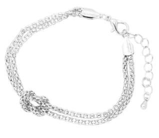 A Little Knotty Lobster Clasp Bracelet