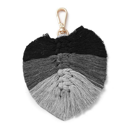 Macrame Threaded Bag Charm