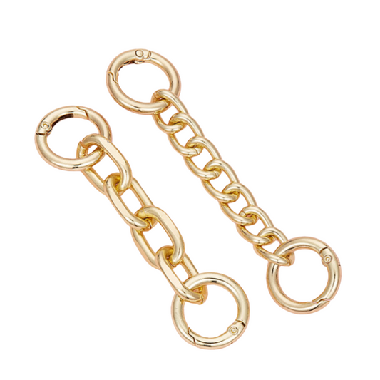 Bag Charm Chain with Spring Rings