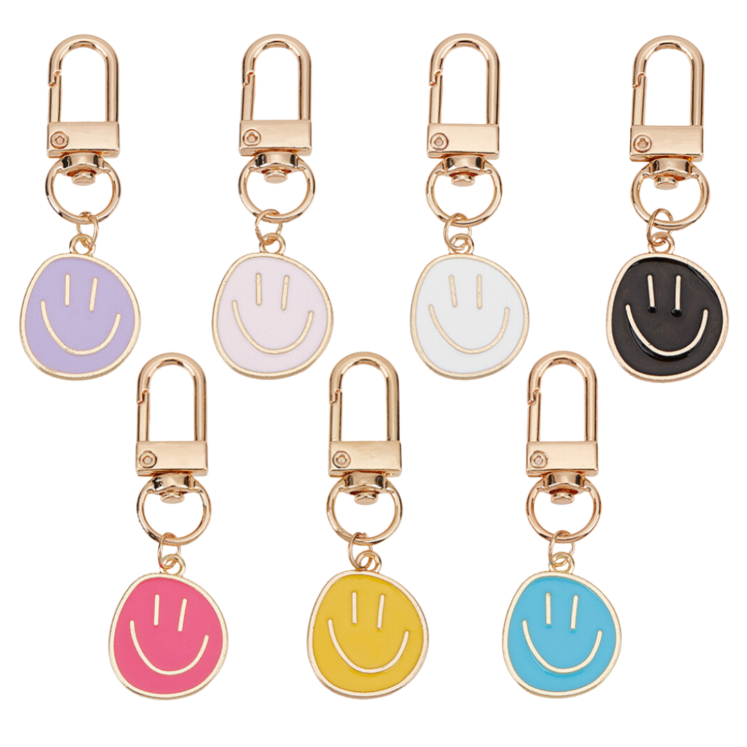 Assorted Smile Happy Days Bag Charms