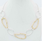 *PREORDER* Meg's Mixed Metal Geometric Necklace