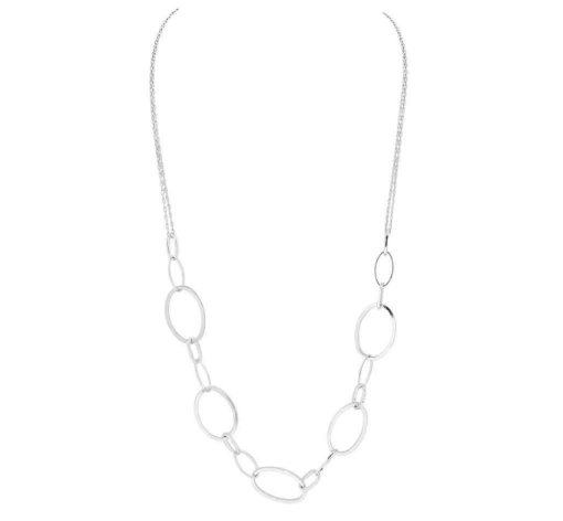 Taking Center Stage Oval Link Necklace