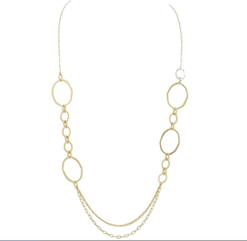 Maura's Oval Long Link Necklace