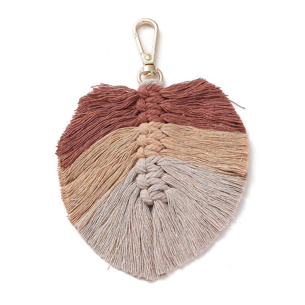 Macrame Threaded Bag Charm