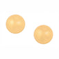 Horizon Half Circle Stud Post Back Earrings