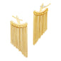 Sloping Chain Back Tassel Ear Jacket for Earrings