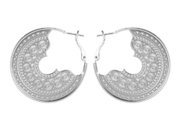 Sierra's Antique Hinge Matte Finish 35MM Earring