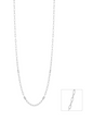 Delicate Paper Clip Chain Necklace