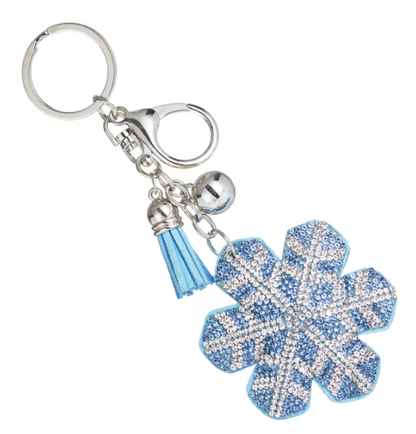 Rhinestone Crystal Cushion Bag Charm