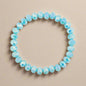 Playful Everyday Glass Bead Stretch Bracelet