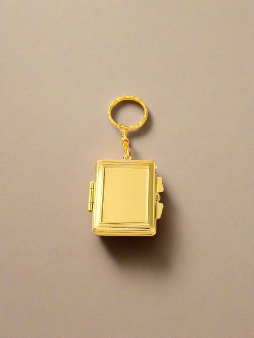 Folding Mirror Bag Charm