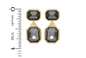 Jeaneane's Bella Elegance Post Back Crystal Drop Earrings