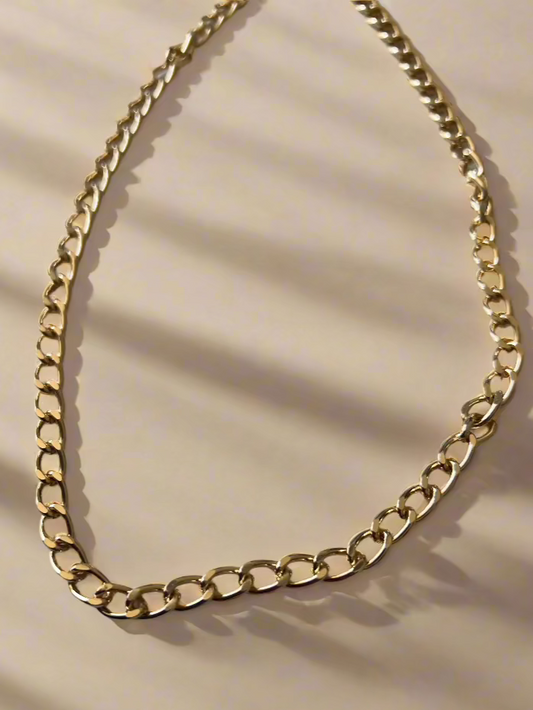 Urban Edge Curb Style Chain Necklace