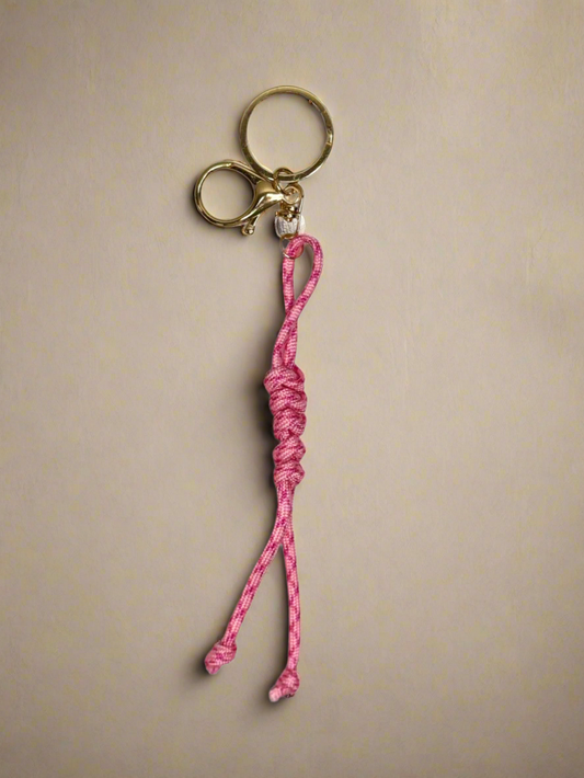 Paracord Bag Charm With A Lobster Clasp