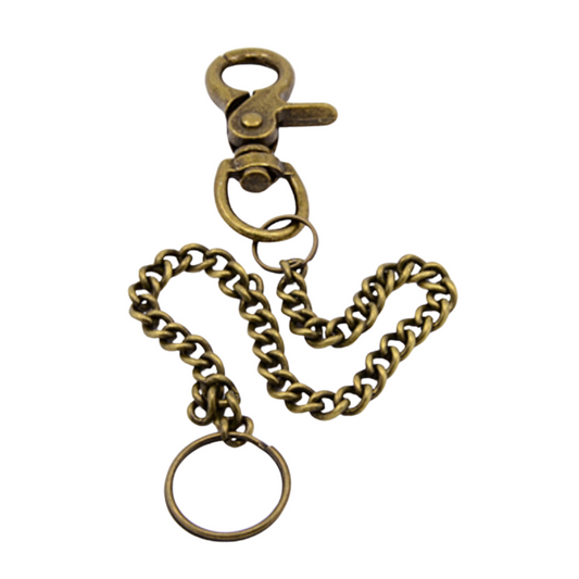 Long Bronze Bag Chain