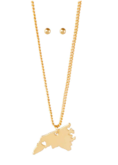 NC Has My Heart State Fundraiser Necklace