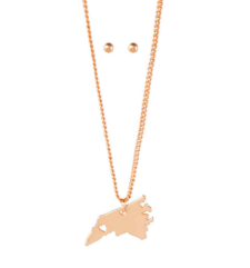 NC Has My Heart State Fundraiser Necklace