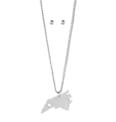 NC Has My Heart State Fundraiser Necklace