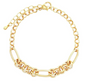 Find Your Strength Metal Chain Bracelet