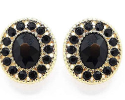 Understated Elegance Crystal Post Back Earring