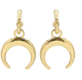 Issy's Moon Child Post Back Open Hoop Earrings