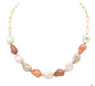 Brynna's Baroque Pearl Paperclip Chain Necklace