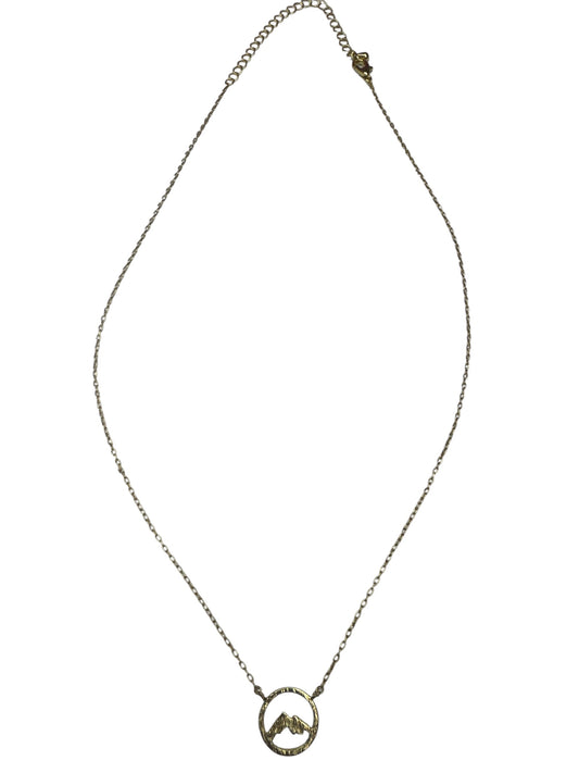 Charmed Mountain Life Pendant Necklace