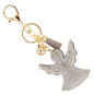 Rhinestone Crystal Cushion Bag Charm