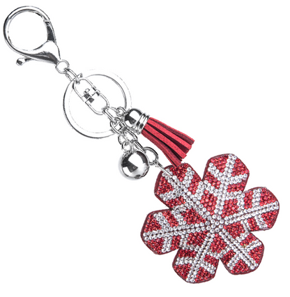 Rhinestone Crystal Cushion Bag Charm