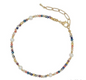 Freshwater Pearl and Glass Bead Emily Anklet