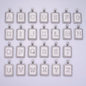 Cotton Chaos Custom Charm Rectangle Initial